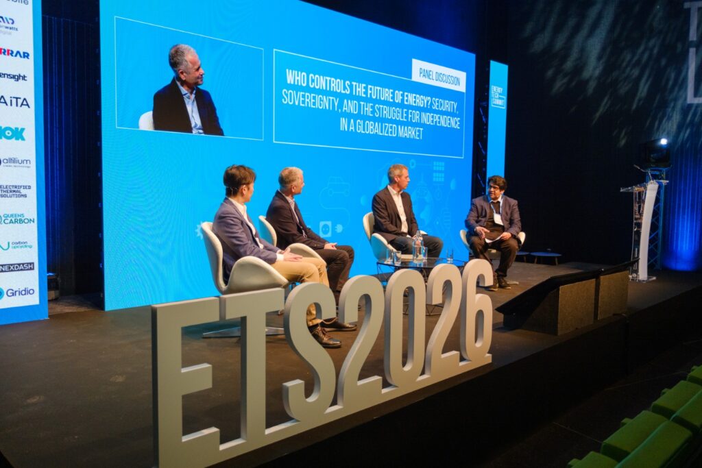 Panel speakers of the main stage session at Energy Tech Summit 2026