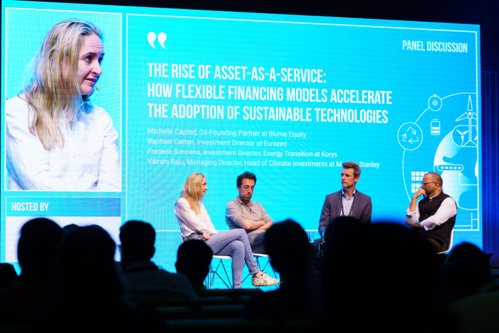 Sustainable technology panel discussion in Bilbao, Spain at Energy Tech Summit 2025
